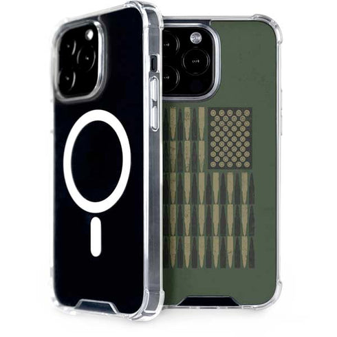 Bullet American Flag iPhone Cases